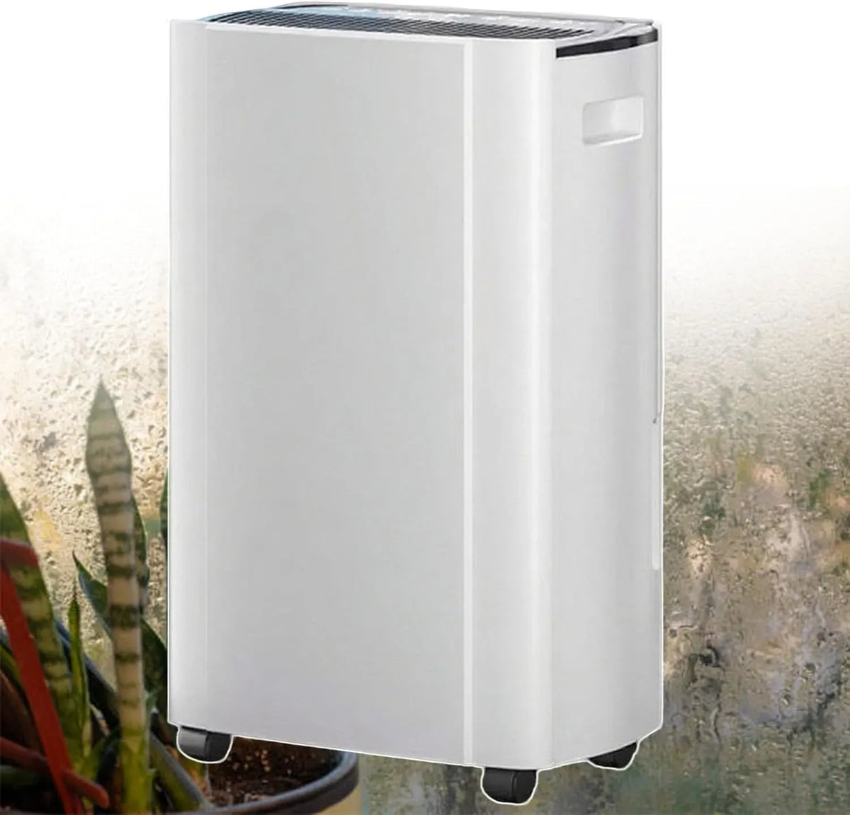 Deumidificatore, 5 L, touch, ampio serbatoio, regolazione dell'umidità 40% -70%, ideale per spazi umidi di 10-40 m², versione migliorata 2025