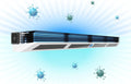 Purificatore d'aria, Luce UV Senza Ozono, depuratore d'aria