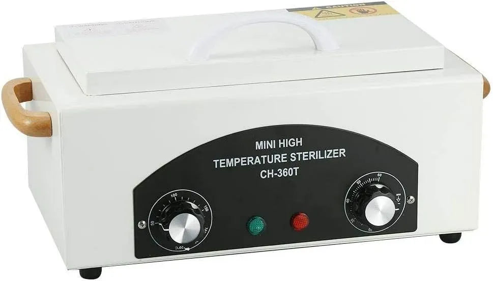 Sterilizzatore, sterilizzatore elettrico, timer, acciaio inox, funzione riscaldante, per unghie