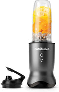 Frullatore NB1004DGB, 1000 W, touch, acciaio inox, grigio, Bicchiere da 900ml, Nutribullet Ultra 1000, Pulsanti Touch