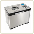 Macchina per il pane, 19 programmi, panificatrice, acciaio inox, Little balance 8398 Easy Bread, Tutto Inox, Fino a 1 kg